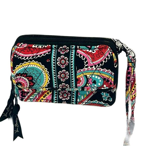 Vera Bradley Small Crossbody Bag Women’s Multi-Color Retired Parisian Paisley - Picture 2 of 9